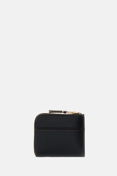 Comme Des Garçons Play Zip-around Leather Wallet