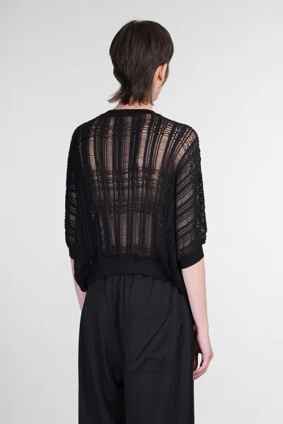 Yohji Yamamoto Topwear In Black Cotton In Black
