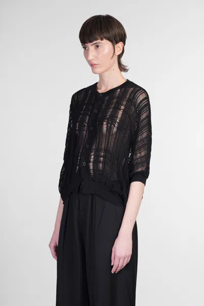 Yohji Yamamoto Topwear In Black Cotton In Black