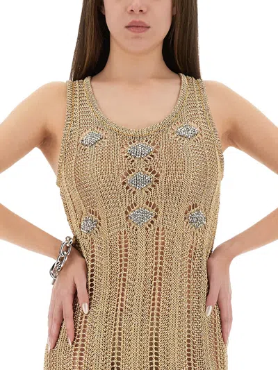 Rabanne Long Crochet Dress