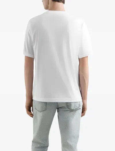Dolce & Gabbana Men Printed T-shirt In White