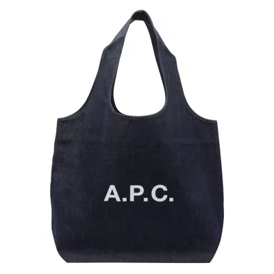 Apc Denim Ninon Shopping Bag