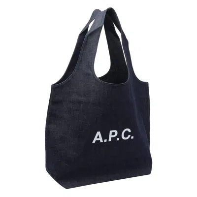 Apc Denim Ninon Shopping Bag