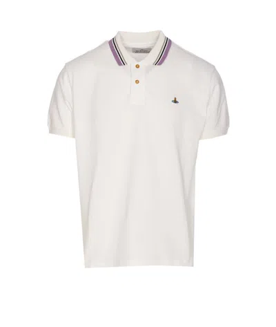 Vivienne Westwood Ribbed Collar Short Sleeves T-shirt