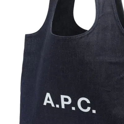 Apc Denim Ninon Shopping Bag