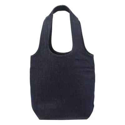 Apc A.p.c. Women Denim Ninon Shopping Bag In Blue