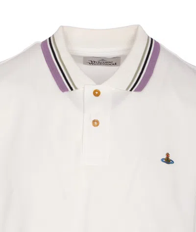 Vivienne Westwood Ribbed Collar Short Sleeves T-shirt