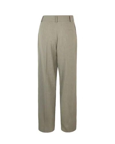 Liu •jo Pleated Zipper Casual Pants In Gray