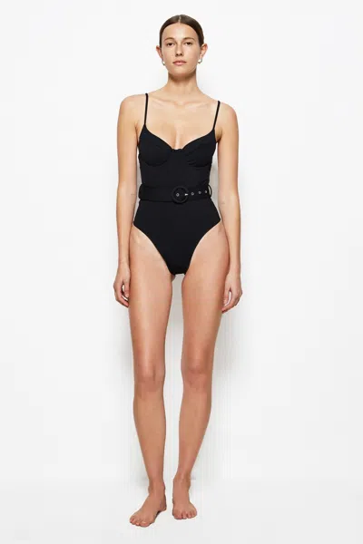 Simkhai Women's Signature Noa Swimsuit In Black