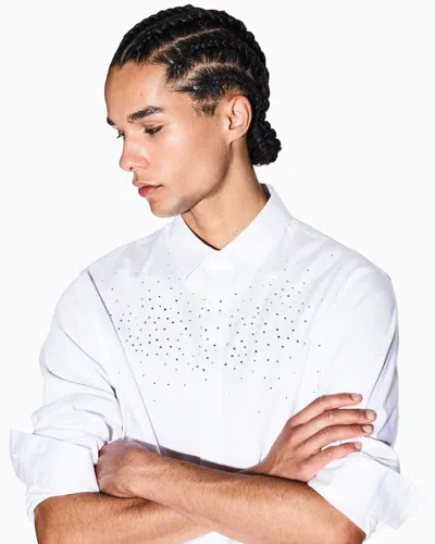 Armani Exchange Classic Shirts In White