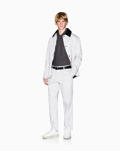 Armani Exchange Polo Shirts In Purple
