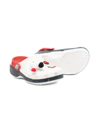 Crocs X Peanuts Classic Clogs In White