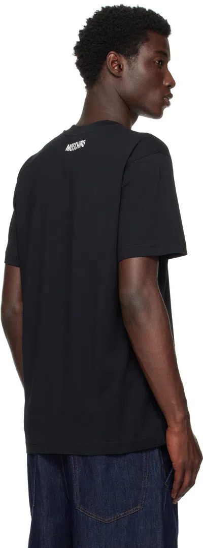 Moschino T-shirt Whit Maxi Print