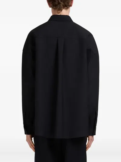 Marni Check-patterned Long-sleeve Shirt In Multi