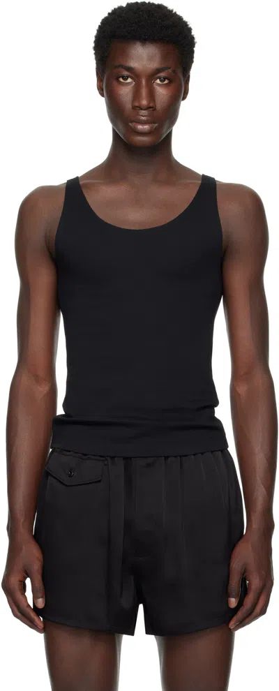 Peter Do Black Han Open Back Tank Top