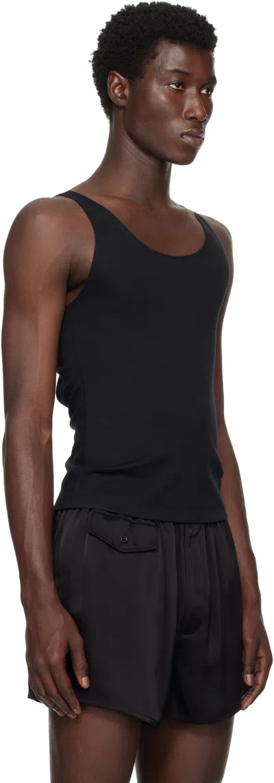 Peter Do Black Han Open Back Tank Top
