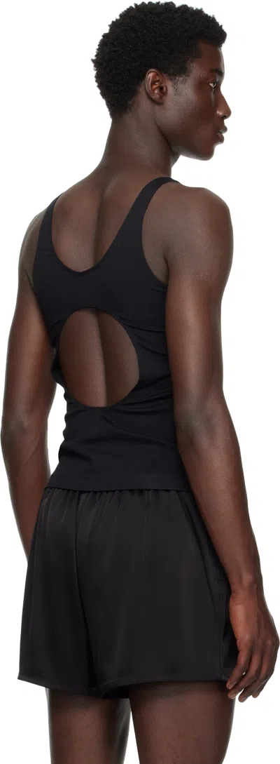 Peter Do Black Han Open Back Tank Top