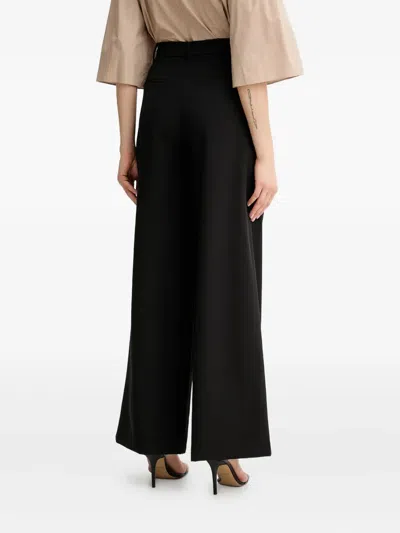 Guess Usa Pleat-detail Trousers In Black