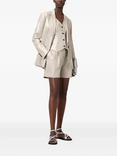 Allsaints Averie Linen Shorts