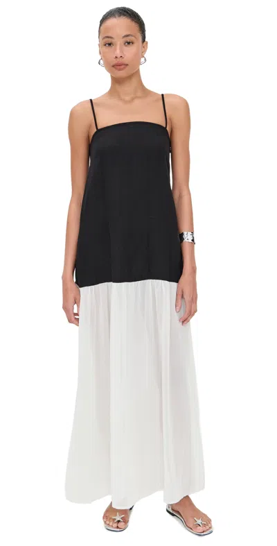 Vrg Grl Nora Maxi Dress Noir In Multi
