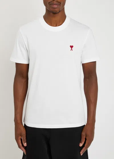 Ami Alexandre Mattiussi Ami Paris Ami Paris De Coeur Cotton T-shirt