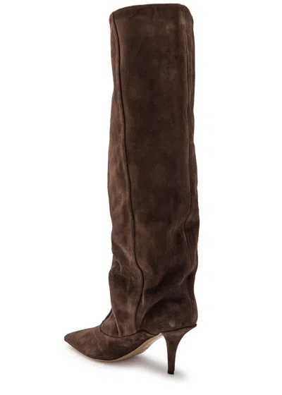 Paris Texas Ines 75 Suede Knee-high Boots