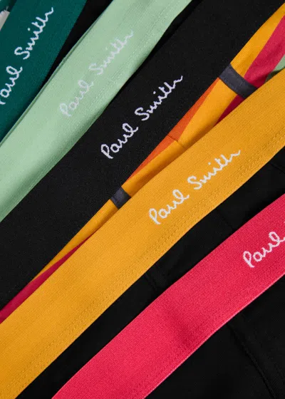 Paul Smith Stretch-cotton Trunks In Black