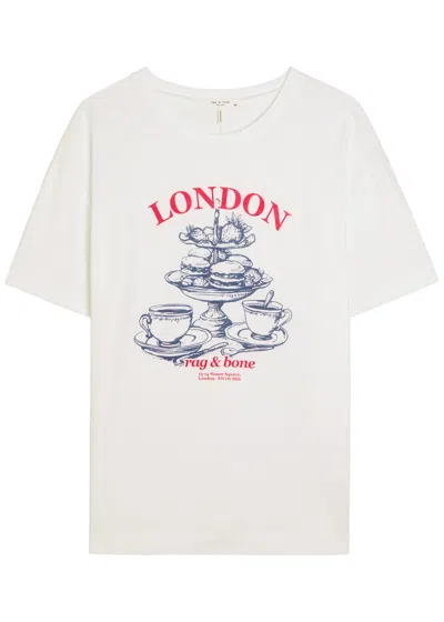 Rag & Bone London Printed Cotton T-shirt