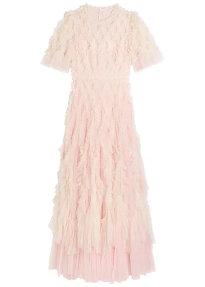 Needle & Thread Rosella Ruffled Tulle Gown