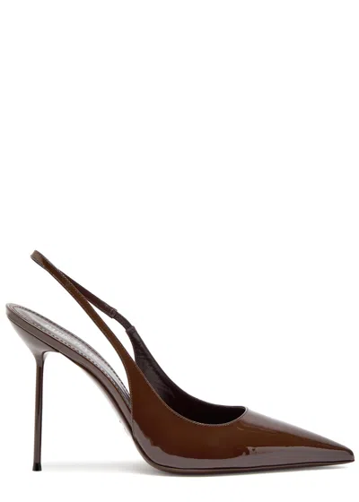 Paris Texas Lidia 110 Patent Leather Slingback Pumps