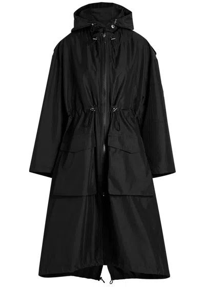 High Polonaise Hooded Cotton-blend Parka