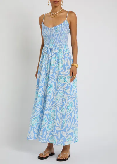 Free People Sweet Nothings Floral Print Sleeveless Maxi Sundress