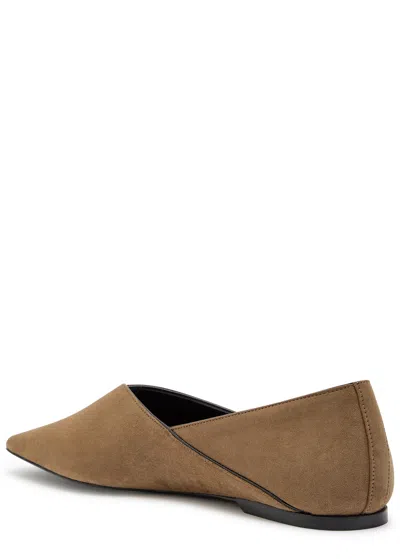 Totême Toteme Panelled Suede Flats