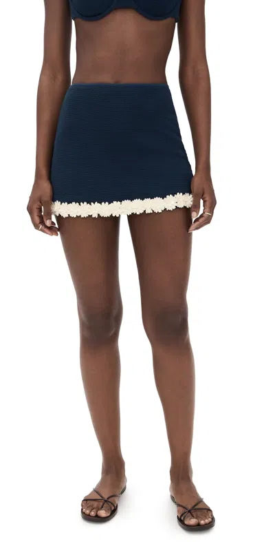 Devon Windsor Hollis Skirt Navy
