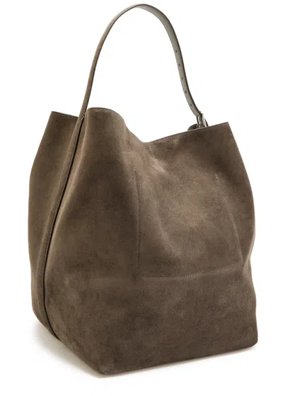 Totême Toteme Belted Suede Tote