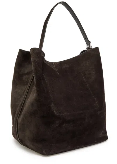 Totême Toteme Belted Suede Tote