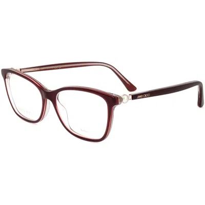 Jimmy Choo Women's 53 Mm Eyeglasses In Transparent