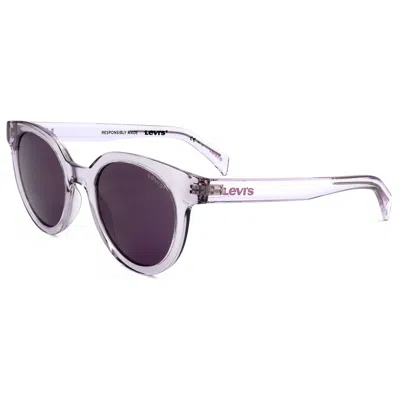 Levi's Unisex 50 Mm Purple Sunglasses