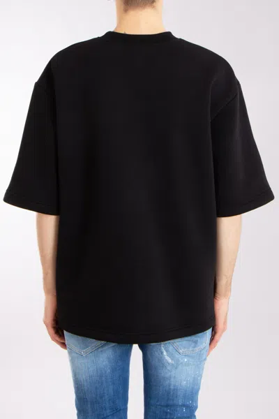 Dsquared2 Round Neck T-shirt In Black