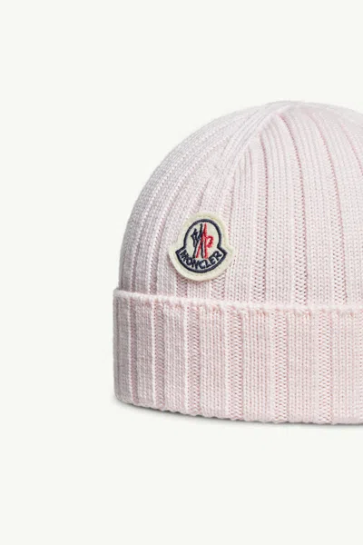 Moncler Enfant Logo Patch Beanie