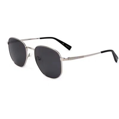 Trussardi Men's 55 Mm Grey Sunglasses In Metallic