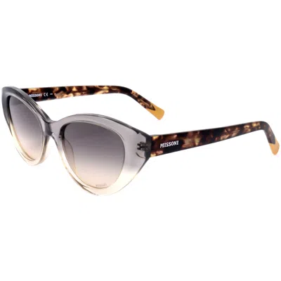 Missoni Women's 53 Mm Grey Sunglasses In Brown