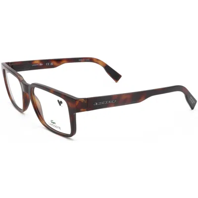 Lacoste Men's 53 Mm Eyeglasses In Brown