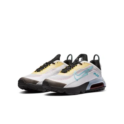 Nike (gs)  Air Max 2090 'white Yellow Aqua' In Multi