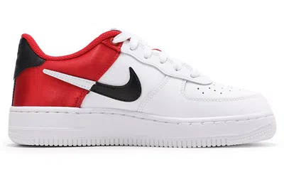 Nike (gs)  Air Force 1 Lv8 1 'red Satin'