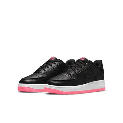 Nike (gs)  Air Force 1/1 'black Hyper Pink'