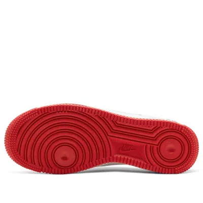 Nike (gs)  Air Force 1 'white University Red'