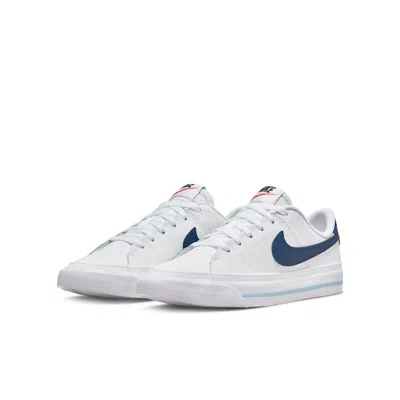 Nike (gs)  Court Legacy 'white Mystic Navy'