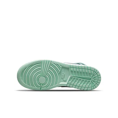 Air Jordan (gs)  1 Mid 'blue Mint'