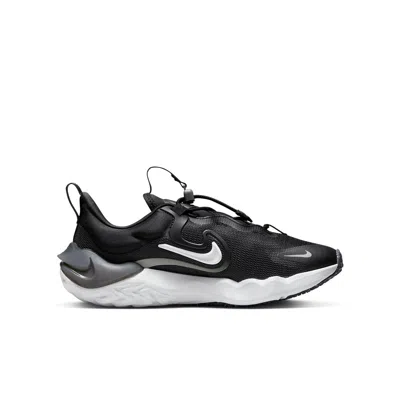 Nike (gs)  Run Flow Running Shoes 'black Iron Grey White'